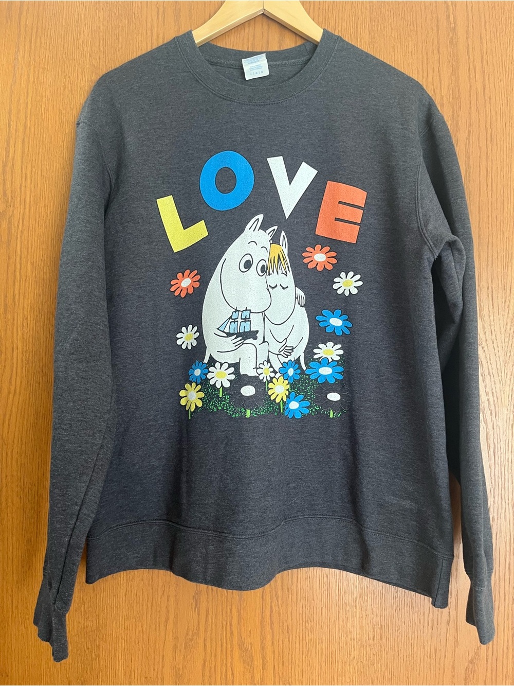 Moomin Love Graphic Crewneck Sweatshirt